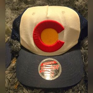 Colorado flag trucker hat